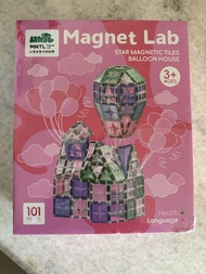 MNTL  Magnet Lab 磁力積木 101件 氣球屋