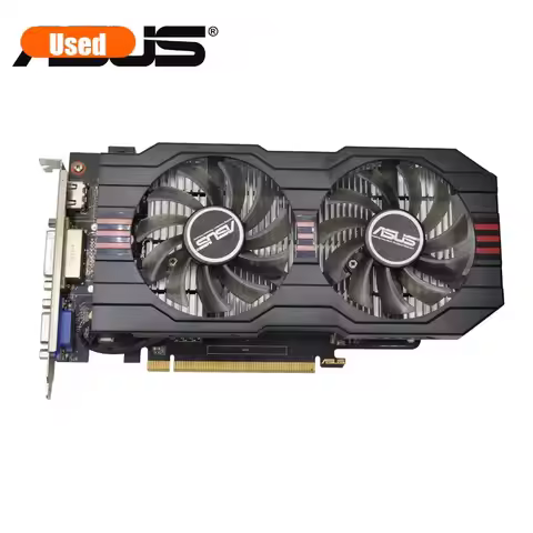 ,original ASUS GTX650TI GPU graphics card 1GB GDDR5 128BIT VGA Card gaming Stronger than GT630