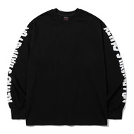 BSRABBIT Awhf Back Print Long Sleeve-Black Sleeve T-Shirt