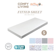 Comfy Baby Fitted Sheet (S ) 60cm x 120cm x 10cm Mattress Cover