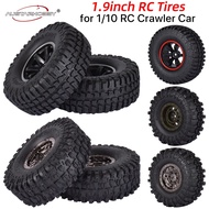 AUSTARHOBBY 1/10 RC Tires 1.9inch Wheel Rim for 1/10 HSP SCX10 TRX4 TRX-6 RC Car