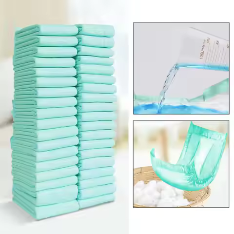 36Pcs Disposable Adult Diapers High Absorbency Nursing Mats Diaper Care Incontinence Pads for Elderl
