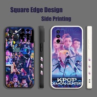 Casing For OPPO A39/A57 Reno 5 A54 A71 F9 Pro Reno6 Z Kpop Demon Hunters KMJ05 Phone Case Square Edg