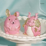 【CH*】 Enamel Zodiacs Jewelry Box With 12 Chinese Animal Signs Alloy Handmade