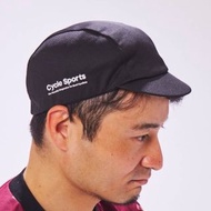 日本 Cycle Sport 黑白透氣網布 單車 CAP帽