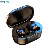 TZUZL E7S TWS Wireless Headphones Bluetooth Earphones In-ear Stereo Earbuds Waterproof Sports Headse
