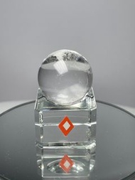 9795 藍針白水晶球 $68