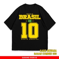Brazil V10 T-Shirt Warehouse - Brazil Fans Edition T-Shirt - Brazil Football Club - Unisex Football 