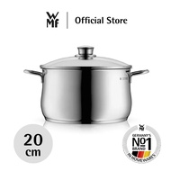 WMF หม้อต้มทรงสูงพร้อมฝาแก้ว รุ่นไดดีมพลัส 20CM 24CM DIADEM PLUS HIGH CASSEROLE W/GLASS LID