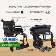 [SG STOCK] Rainbow Care's Bobby Astro 12 Lightweight Wheelchair