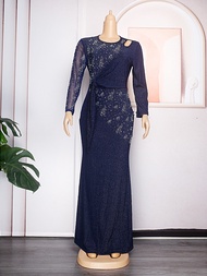 Luxury Evening Dresses for Women Plus Size African Wedding Party Long Dress Turkey Outfits Robe Dash