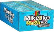 DOGNNAK Mike and Ike Mega Mix Candy, 12-pack (120 pieces, 5 oz each), Bulk Pack, Assorted Fruity Fla