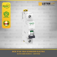 Schneider Mcb Ic60N 6Ka,10Ka 1P 6A Kurva C - A9F74106