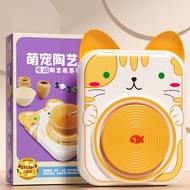 Pottery Wheel Pottery Studio Craft Kit Artist Studio Cerac Machine With Clay Educational Toy Air Dry