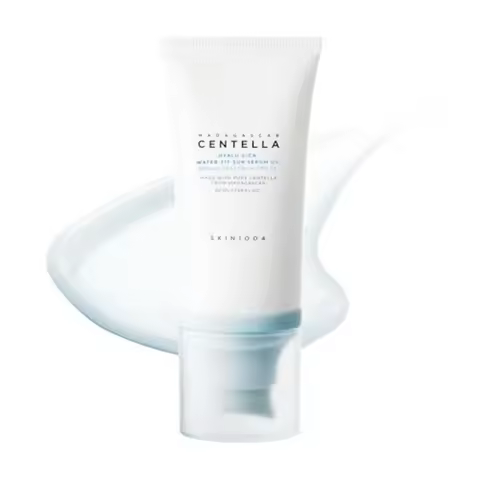 SKIN1004 Centella Hyalu-Cica Water-Fit Sun Serum SPF50 Korean Soothing UV Sunscreen for Sensitive Sk
