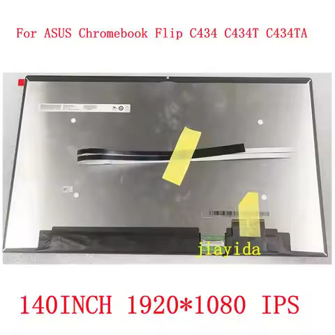 ORIGINAL For ASUS Chromebook Flip C434 C434T C434TA LCD Touch Screen Digitizer Glass Assembly Displa