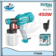 Total Electric Spray Gun Paint 450W Elektrik Penyembur Cat Rumah Paint Sprayer Senapang Jet 喷气枪
