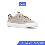 KEDS รองเท้าผ้าใบ แบบผูกเชือก รุ่น KICKBACK CANVAS สีเทา ( WF65960 )