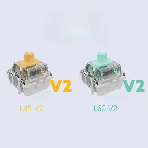 Lekker V2 Linear Magnetic Switch Hall Effect Switch L45 V2 L60 V2 for Wooting 60HE/80HE/TwoHE Magnet