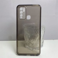 適用Y50手機殼新款透黑保護套全包直邊防摔軟套男女款潮矽膠軟套永不發黃復古全包邊扛耐用相框凹凸感-凹糟 直邊 透黑 軟套 VIVO Y50