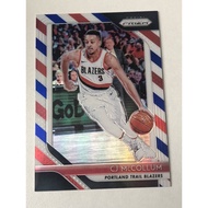 CJ McCOLLUM 2018 PRIZM RED WHITE BLUE REFRACTOR NBA Cards BestBuy BLAZERS