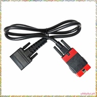 [L U T I] For Launch X431  B  C Compatible Main Cable–Also Works for HD3 ODB2 Models 100% Replacemen