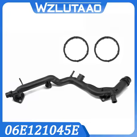 Engine Plastic Water Pipe Coolant Pipe Antifreeze Hard Water Pipe For Audi A6 C6 A4 B7 3.0L 06E 121 