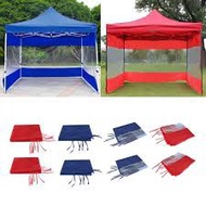 SIDEWALL CANOPY/ Side Wall KANOPI (blue/red 8x8) TIDAK TERMASUK CANOPY