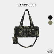 FANCY CLUB FFFF Eyelet Duffel Bag (CAMO / Black) KPOP