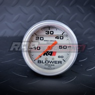 Boost Meter Classic Silver 35 Psi and 60 Psi Original ThailandR4