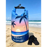 Sunvy2 Portable Barrel-Shaped Waterproof Dry Bag Printed Elnido/Boracay 3L