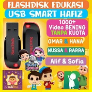 Mainan Edukasi Anak Muslim Flashdisk Smart Hafidz / Flasdisk Edukasi / Usb Smart Hafiz isi Terlengkap 16GB Mainan Belajar Anak Usia 1 2 3 4 5 6 Tahun