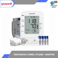 YUWELL - Tensimeter Digital YE 660E / Tensi Digital Yuwell / Tensimeter Digital Yuwell YE660E - Alat Monitor Tekanan Darah