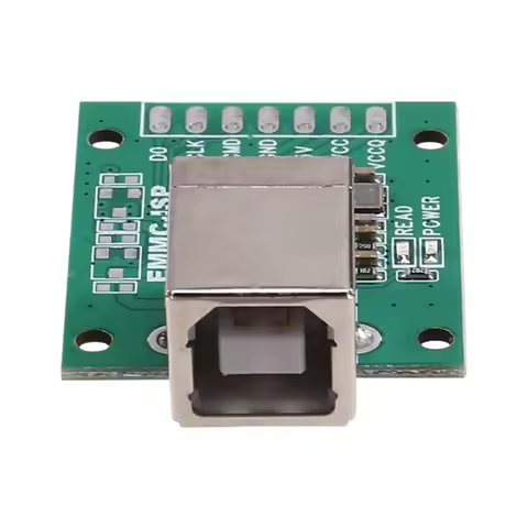 Mobile Phone Repair And Unlock Flash Machine, Au6438bs Chip With EMMC-ISP Flying Line, USB-B Type Ar