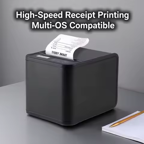N160II Restaurant Thermal Printer BT WIFI USB Ethernet HD Printing Order Slips Receipts Delivery Ord