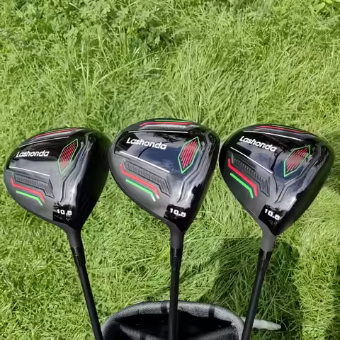 Lashonda Golf Driver, 10.5° Loft, R/SR/S Flex Graphite Shaft, High MOI Low Spin Aerodynamic Design f