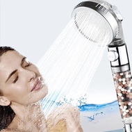 New Premier Bathroom 3-Function SPA Shower Head with Switch Stop Button high Pressure Anion Filter Bath Head Water Savi