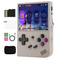 RG35XX Handheld Game Console Support Linux Garlic OS HDMI and TV Output 3.5 Inch IPS Screen 64G TF C