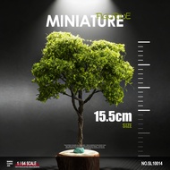 SHOUCANGJIA | Miniature Tree Simulation Desk Decor 1/64 Scale