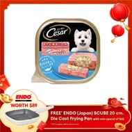 Cesar Dog Food Adult Salmon With Potato & Carrot Dog Wet Food (100g)