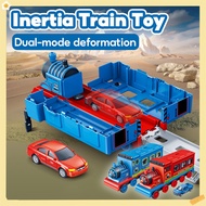 Kids Car Toys Inertial Track Toys Sliding Alloy Car Ejection Toy Car Train Toys for Kids