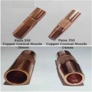 PANA350 MIG GAS NOZZLE COPPER (5PCS)