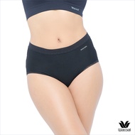 Wacoal Secret Support H-Fit Half Panty กางเกงในแบบครึ่งตัว Dear Hip Short รุ่น WU3545 สีดำ (BL)