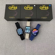 OP88 Smart Watch ultra2  3D Flexible Design Men 1.96 inch AMoled Screen Bluetooth Call Heart Rate  IP67 Waterproof Sport Smartwatch VS H11 H12 hello watch ultra2 hk9 pro max