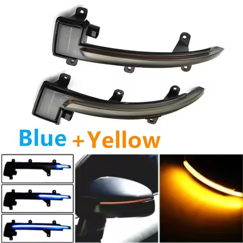 2pcs Rearview mirror Dynamic Blinker Turn Signal LED light Fit for TT MK2 (8J) 2007-2014 Fit for TTS