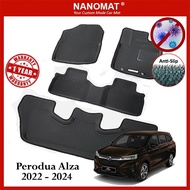 NANOMAT Carpet Perodua Alza 2022 - 2024 Car Mat