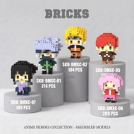 All New LS BRICKS Mini Naruto Anime Micro Block Figure DIY Cute Collectible Brick Toy for KidsAdults
