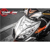 Air Blade Boss Silver Orange Black Watch Stamp