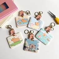 Cartoon Character Retractable Easycard Holder Id Buckle Key Ring Identification Card Easycard.