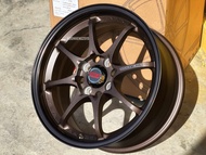 New Car Sport Rim Original SSW AUTO OPTIONS WHEELS CE28 15x7J 4x100 ET35 DARK BRONZE (BCD/LP/MCBC) -